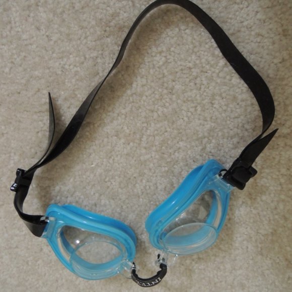INTEX Swim Goggles Kids 8+ to Adult - Blue - UV Lens Silicon Eye Cups NWOT - Picture 6 of 6